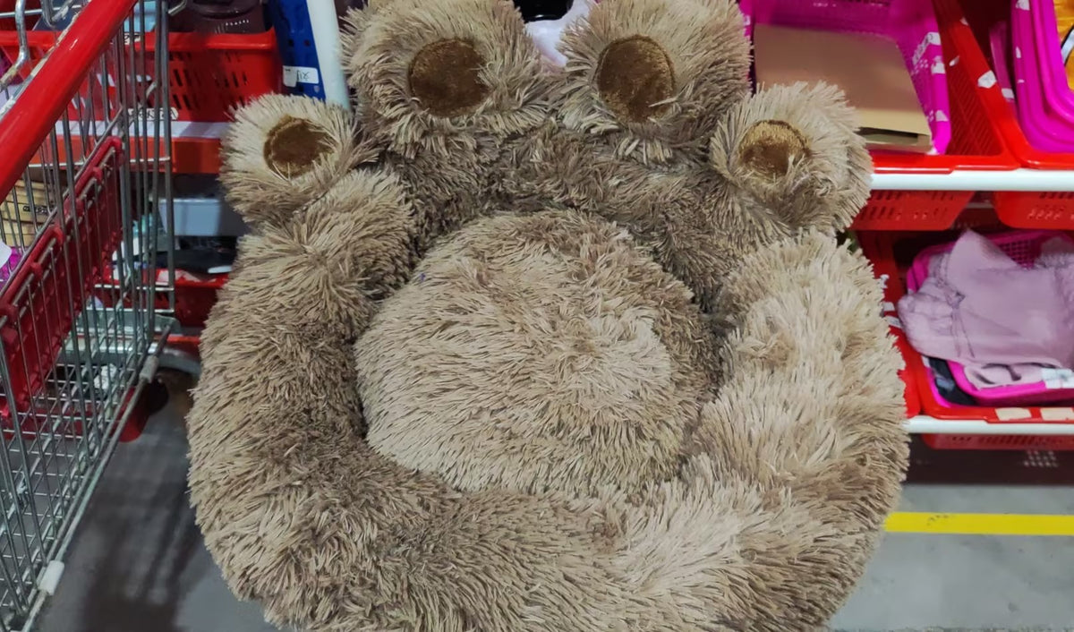 Fluffy Dog Bed Winter Warm Large Pet Products Small Sofa Baskets Pets Kennel Mat Puppy Cats Supplies Basket Blanket Accessories Pets Supplies