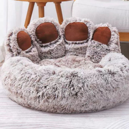 Fluffy Dog Bed Winter Warm Large Pet Products Small Sofa Baskets Pets Kennel Mat Puppy Cats Supplies Basket Blanket Accessories Pets Supplies